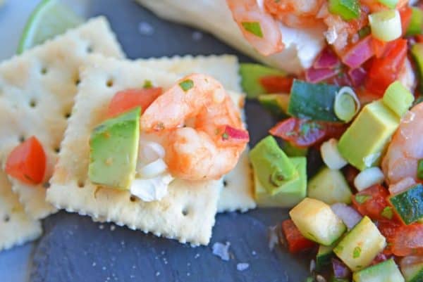 Mexican Cream Cheese Shrimp Dip - Cream Cheese Dip