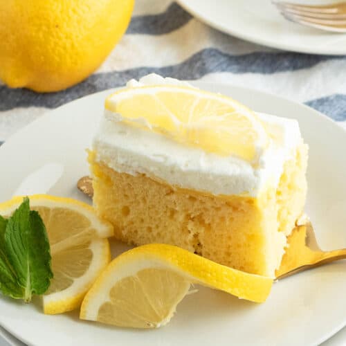 BEST Lemon Poke Cake Recipe - Ultimate Lemon Cake Recipe