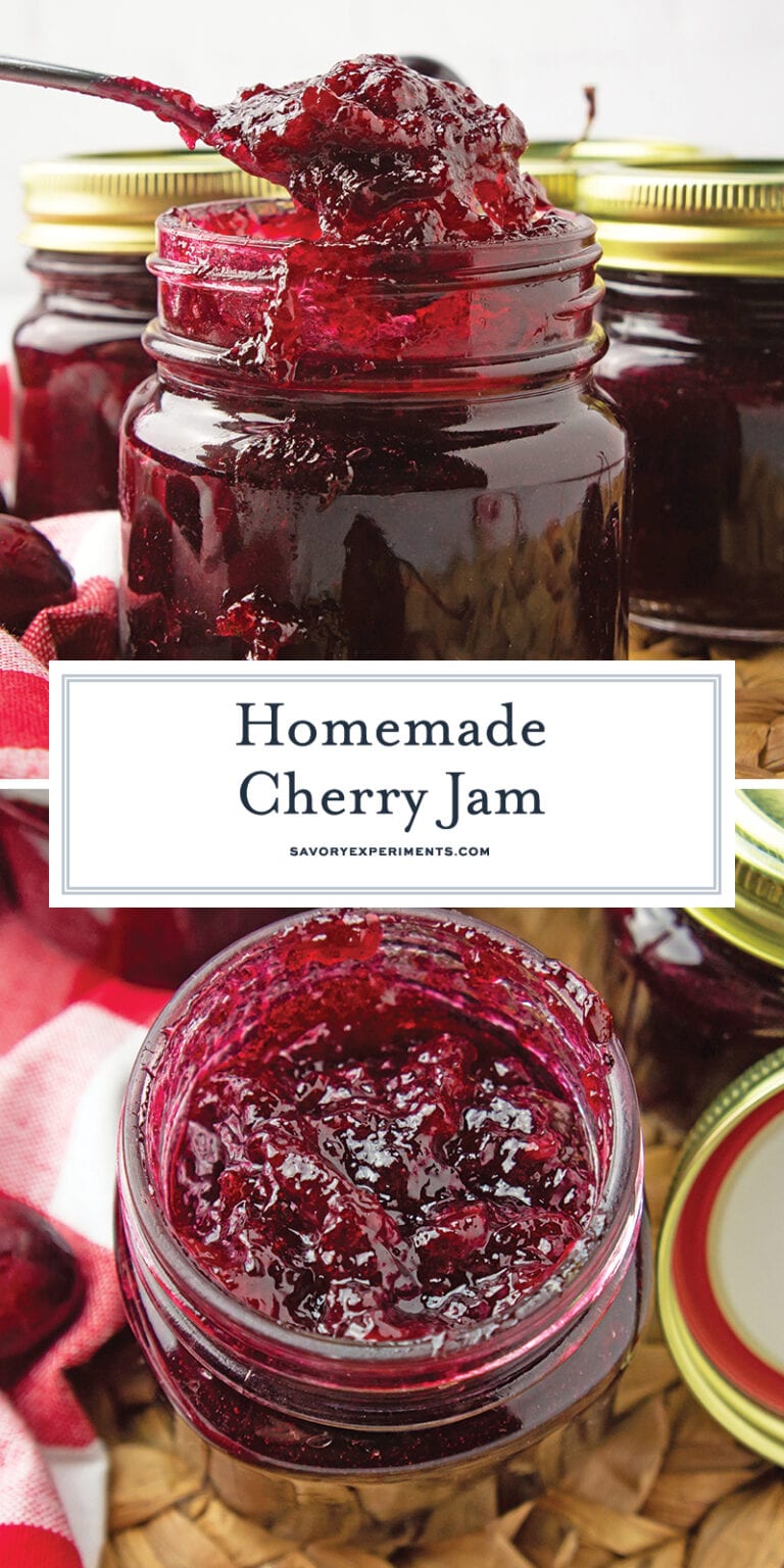 Quick & Easy Homemade Cherry Jam - Savory Experiments