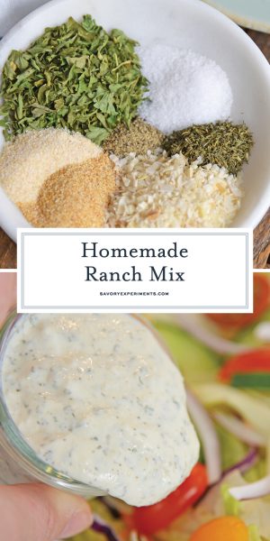 BEST Homemade Ranch Dressing Mix - Easy Ranch Seasoning