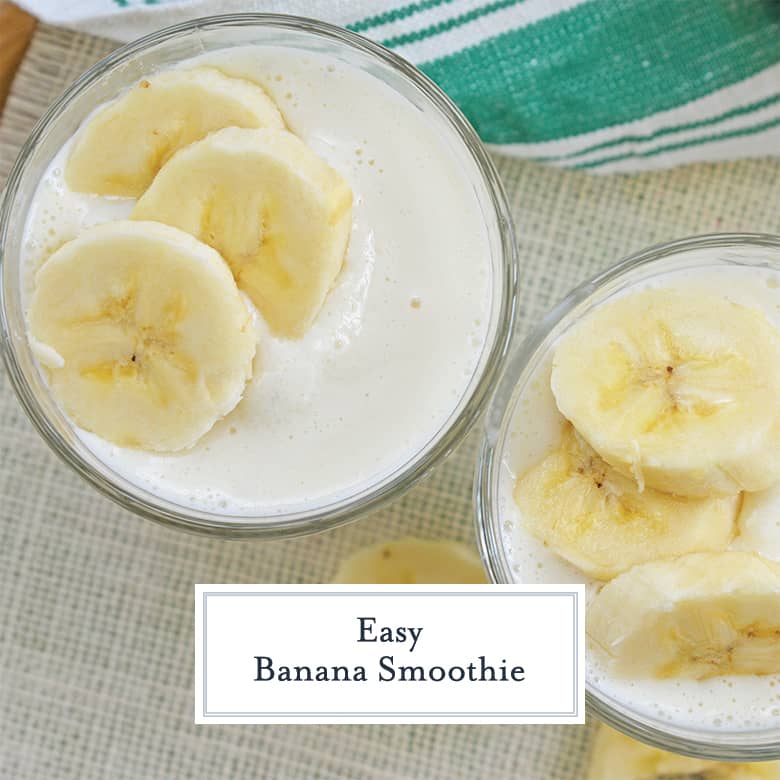 Easy Banana Smoothie Recipe - Delicious & Healthy Breakfast Idea