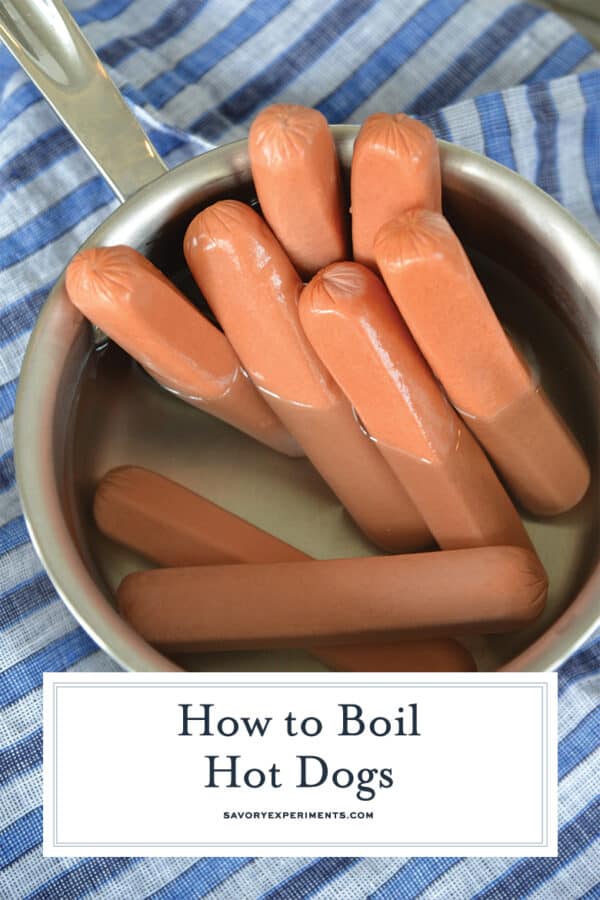 How to Boil Hot Dogs - Gourmet Hot Dogs on the Stovetop