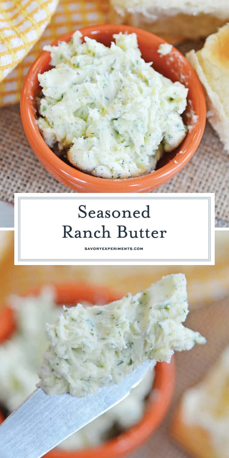 Ranch Butter - Seasoned Butter Perfect for Potaoes, Bread & Chicken