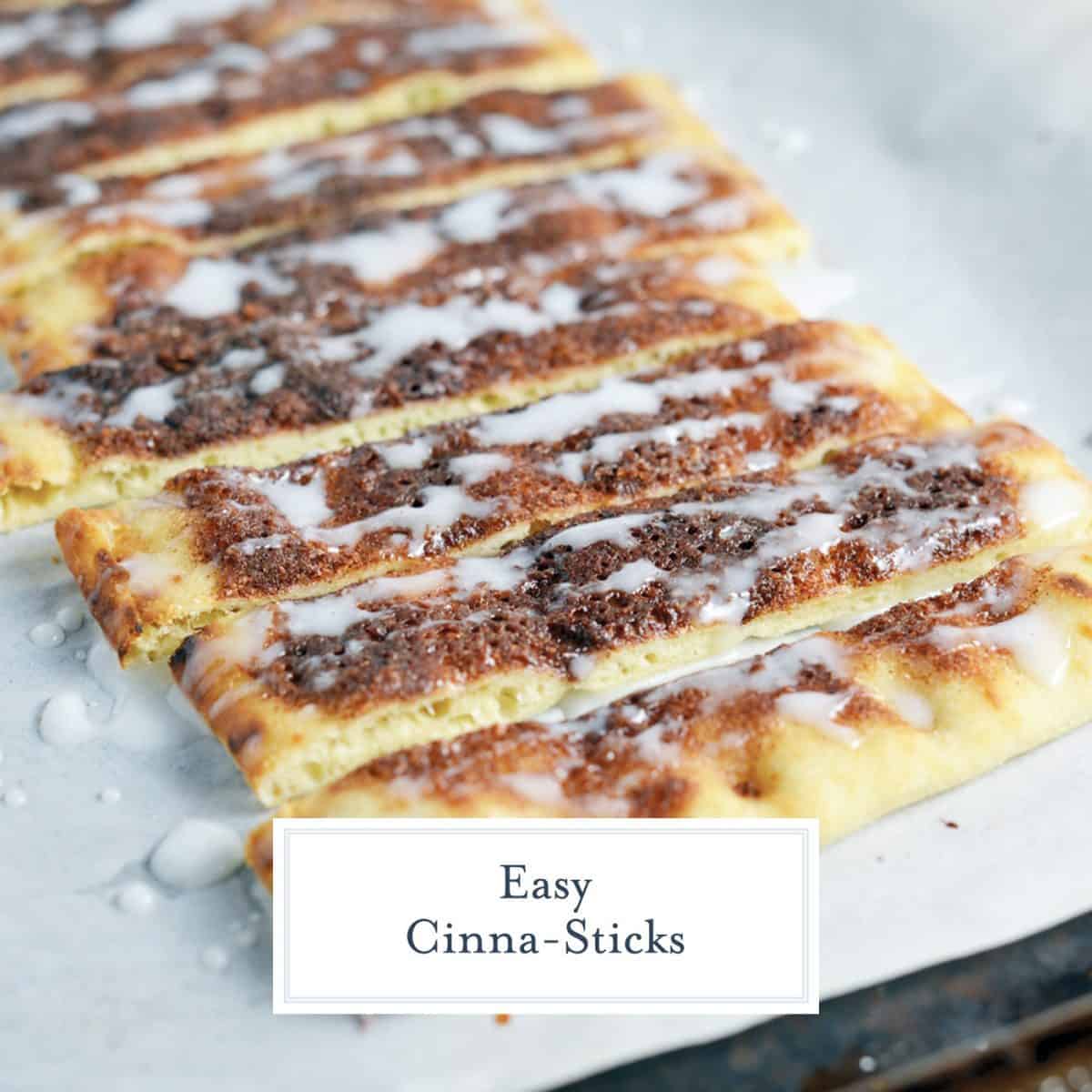 Easy Cinna Sticks | Kid Friendly Cinna Stix with Icing