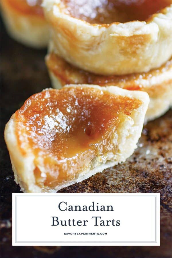 BEST Butter Tarts Recipe - EASY Canadian Butter Tarts Recipe