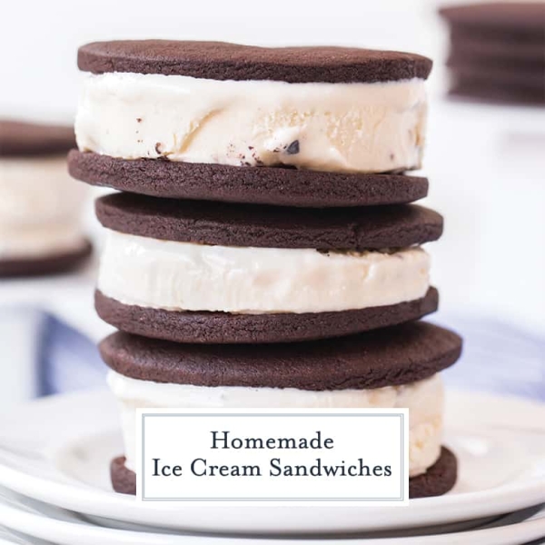 Homemade Ice Cream Sandwiches - Savory Experiments