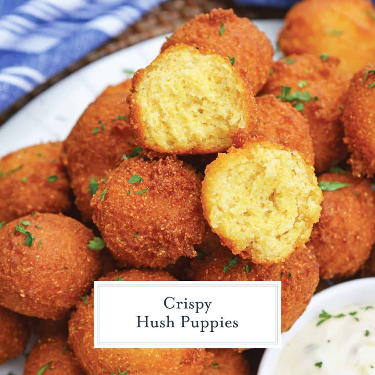 Southern Hush Puppies Recipe - Fried Cornbread in 30 minutes!