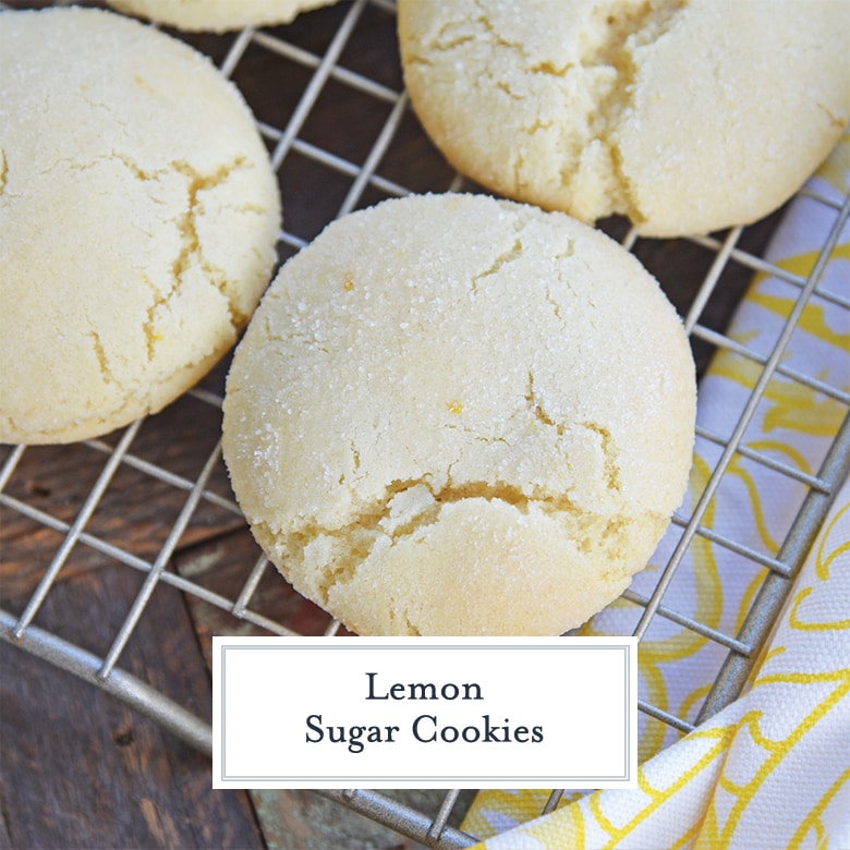 The Farm Stand - LEMON SUGAR COOKIES 1 cup butter, cold