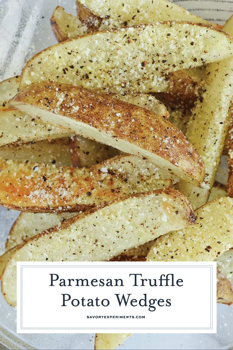 Parmesan Truffle Fries Crispy Oven Baked Fries Truffle Garlic