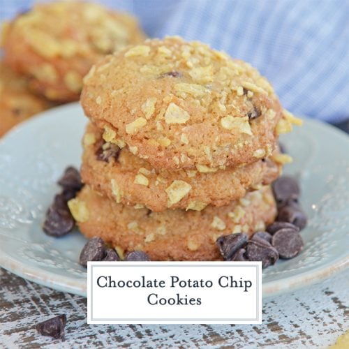 BEST Potato Chip Chocolate Chip Cookies - Salty & Sweet Cookie Recipe