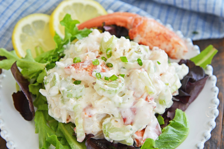 The BEST Classic Lobster Salad Recipe - EASY Cold Lobster Salad