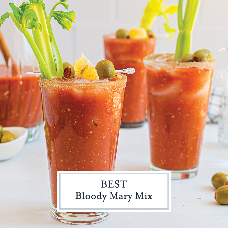 The Best Homemade Bloody Mary Mix Recipe