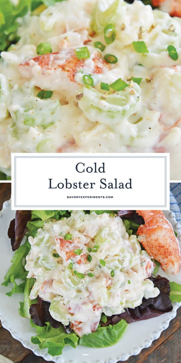 The BEST Classic Lobster Salad Recipe - EASY Cold Lobster Salad