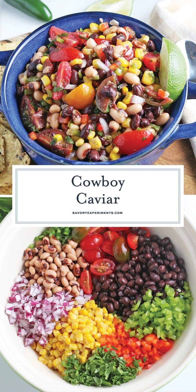 BEST Texas Caviar Recipe (Cowboy Caviar) - Savory Experiments