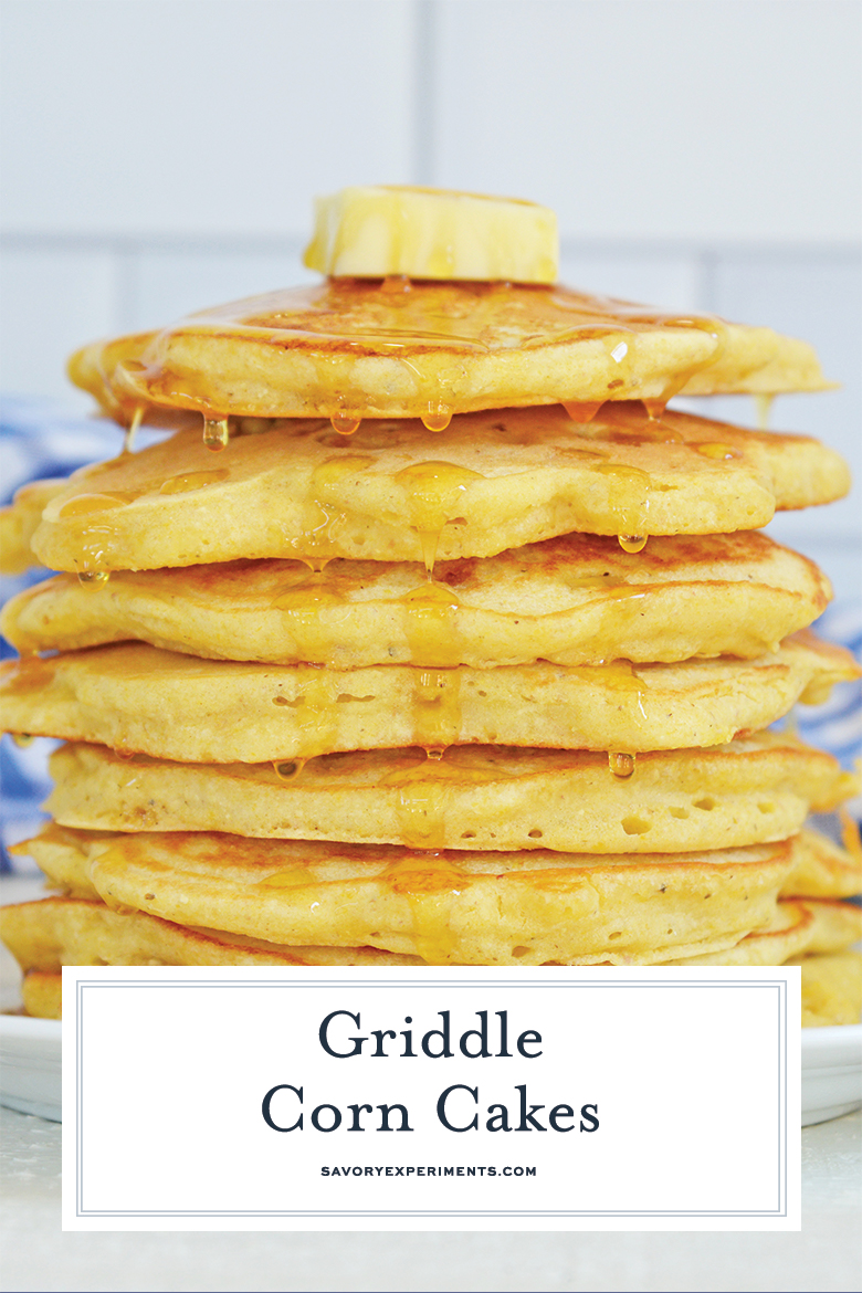 Savory Moments: Old-fashioned cornmeal griddle cakes