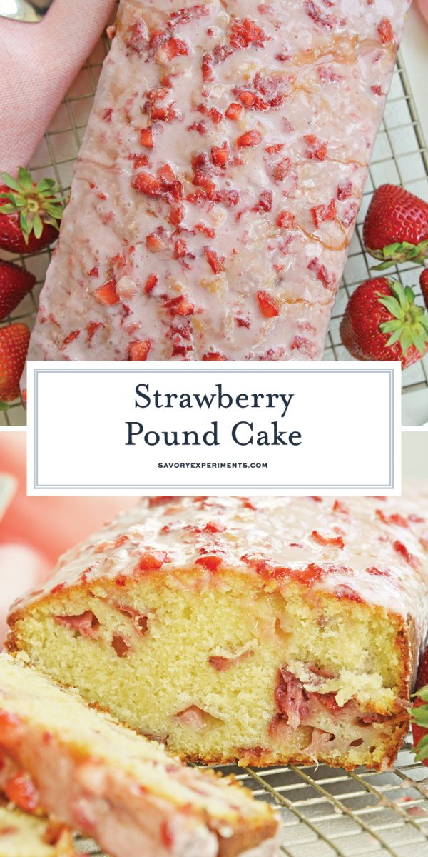 Strawberry Skillet Pound Cake - Bake from Scratch