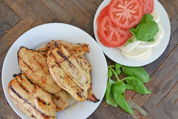 BEST Caprese Chicken Recipe with a Homemade Balsamic Reduction!