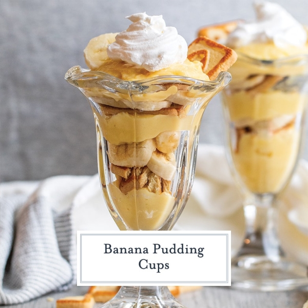 EASY Banana Pudding Cups Recipe Homemade Banana Pudding