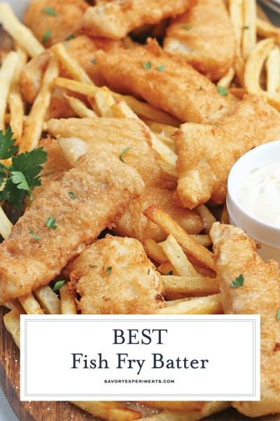 Beer Batter Fish Fry Recipe - Savory Experiments