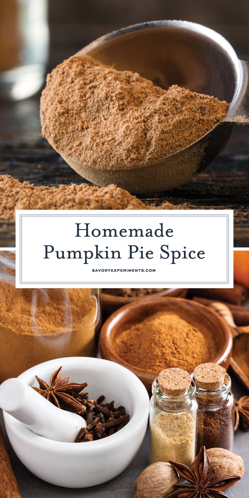 Homemade Pumpkin Pie Spice Recipe (Only 5 Pantry Ingredients!)