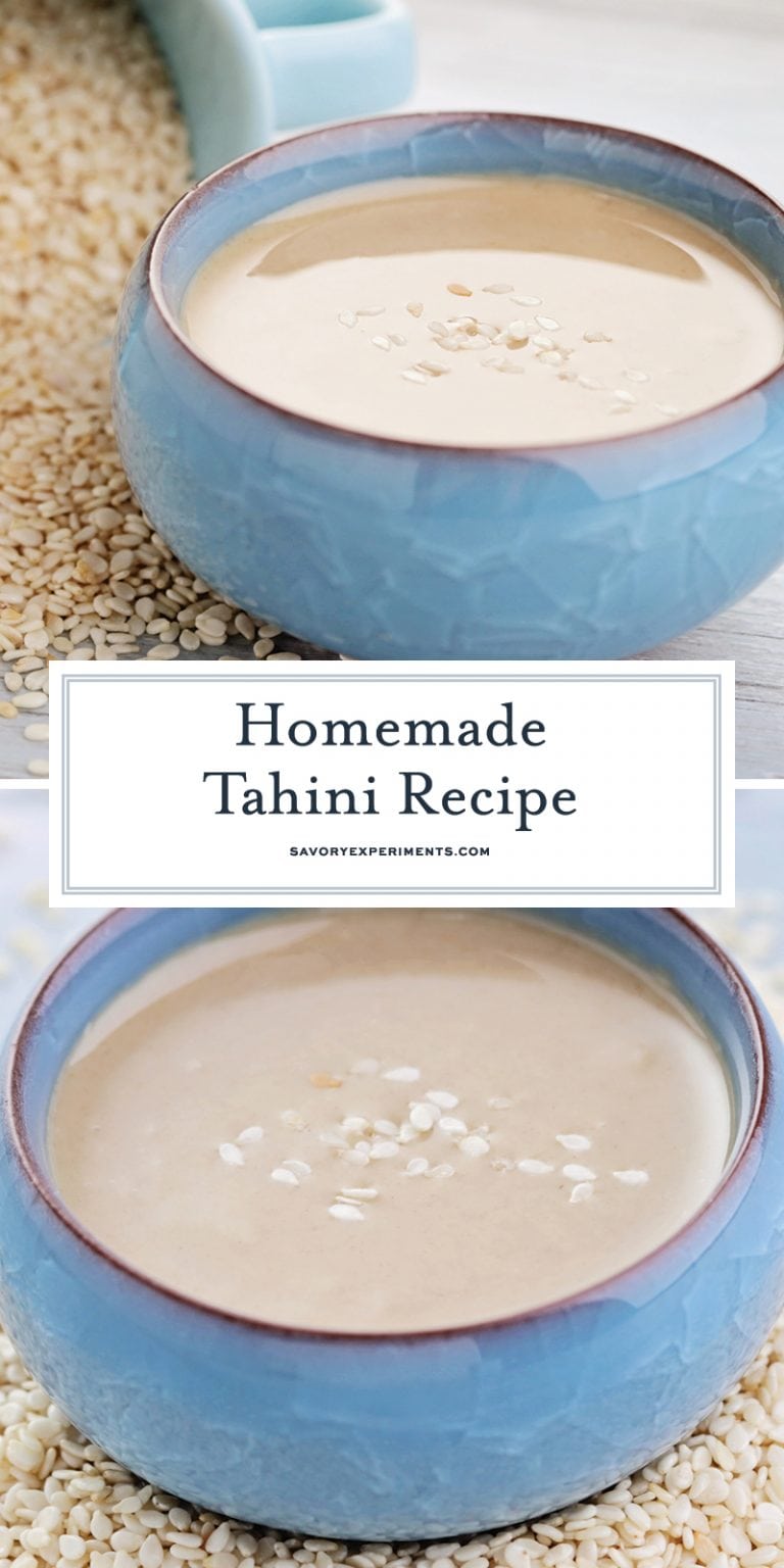 Easy Homemade Tahini Recipe: How to Make Tahini Sauce