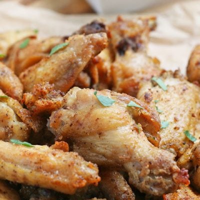 EXTRA Crispy Air Fryer Chicken Wings Recipe! {Fresh or Frozen!}