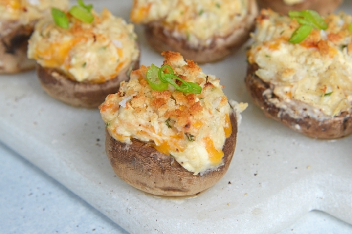 Best Stuffed Mushrooms with Crabmeat - Savory Experiments