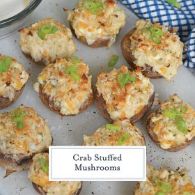 Best Stuffed Mushrooms with Crabmeat - Savory Experiments