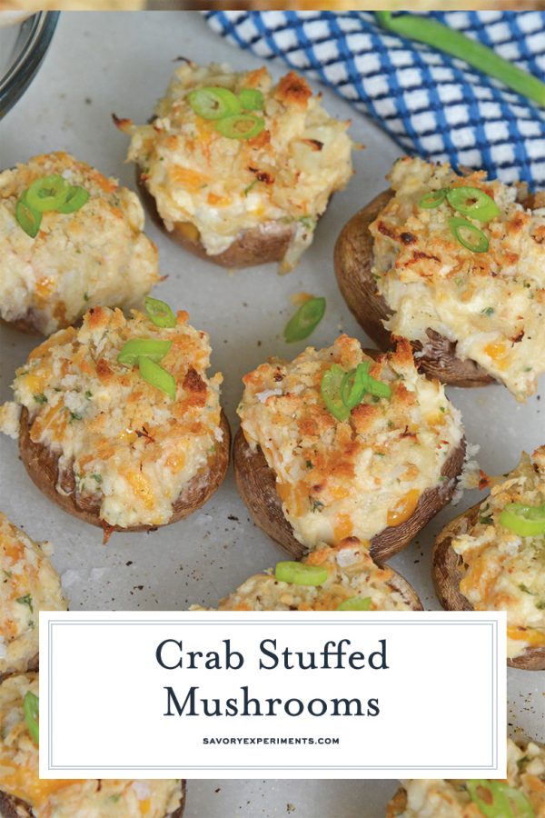 Best Stuffed Mushrooms with Crabmeat - Savory Experiments