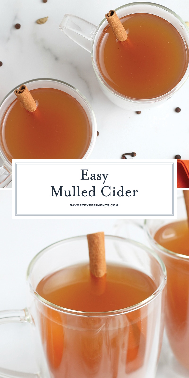 BEST Mulled Cider Recipe - The Perfect Fall Drink, You can spike it too!