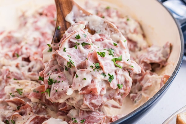 Easy Creamed Chipped Beef Recipe Savory Experiments 2035