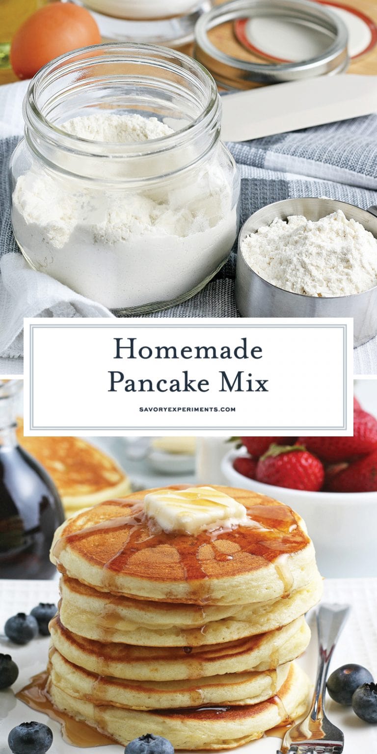 Homemade Pancake Mix DIY Pancake Mix In 3 Minutes   Homemade Pancake Mix PIN 1 768x1536 