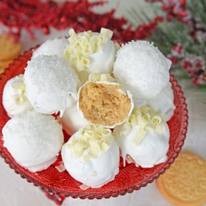 fad af eggnog oreo cookie balls