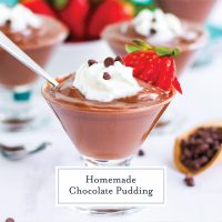 Homemade Chocolate Pudding Recipe in 10-Minutes!