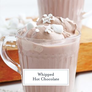 EASY Whipped Hot Chocolate Recipe - Only 3 Simple Ingredients!