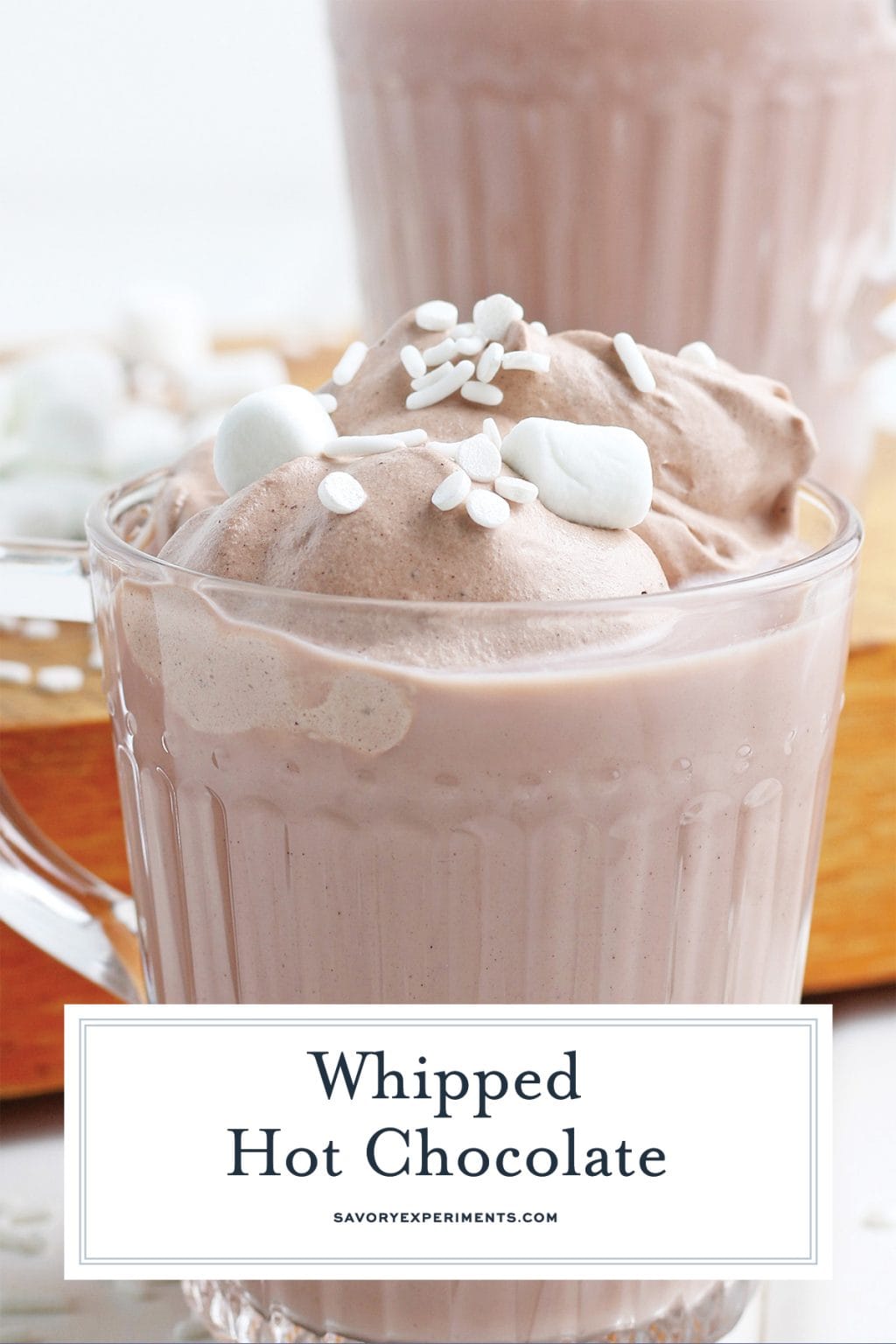 EASY Whipped Hot Chocolate Recipe - Only 3 Simple Ingredients!
