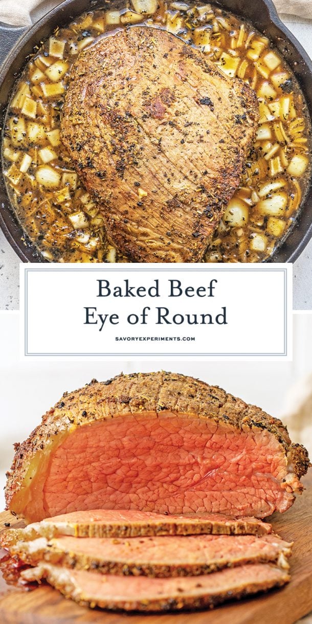 BEST Eye Round of Roast Recipe Baked Eye Round of Roast w/ Gravy