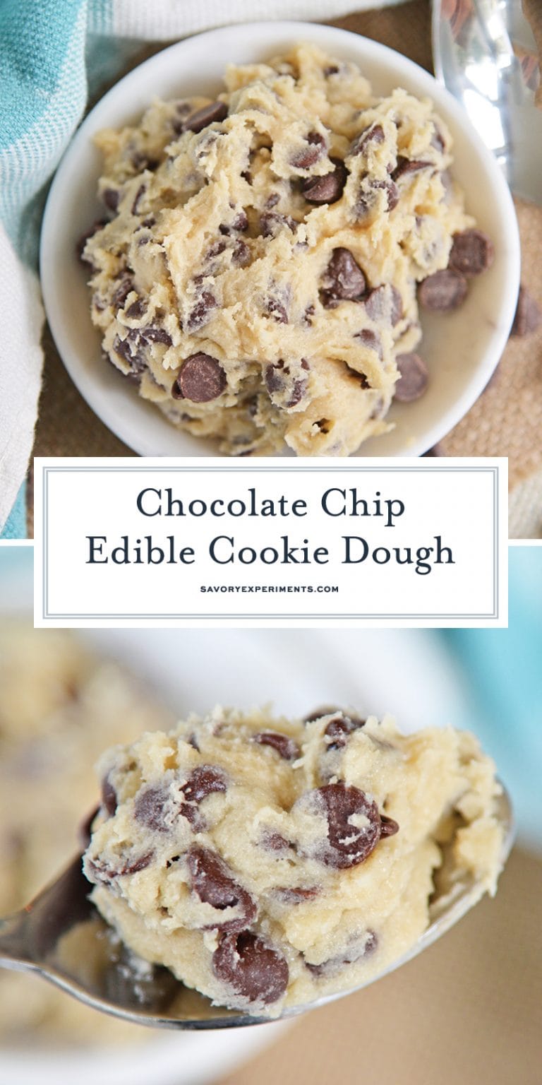 Easy Edible Cookie Dough Recipe - Savory Experiments