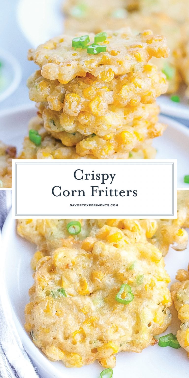 Crispy Corn Fritters (with 10+ Variations & Dipping Sauces!)