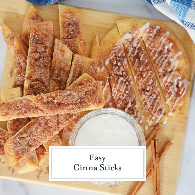 Easy Cinna Sticks - Kid Friendly Cinnamon Sticks with Icing