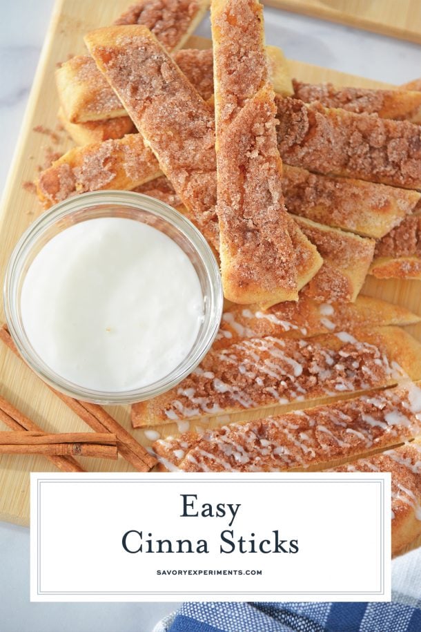 Easy Cinna Sticks - Kid Friendly Cinnamon Sticks with Icing