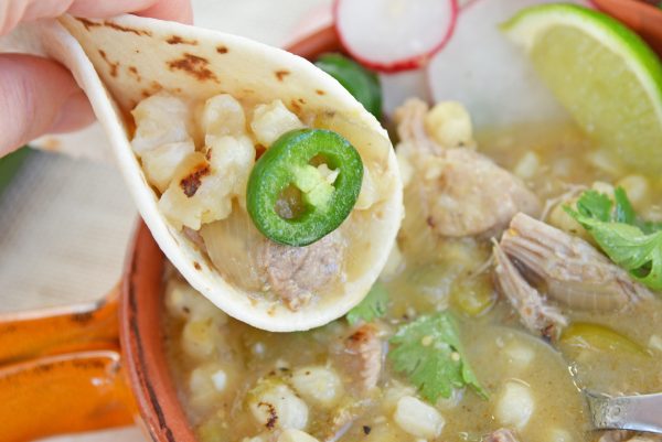 BEST Instant Pot Pork Pozole Verde Recipe - Traditional Mexican Stew