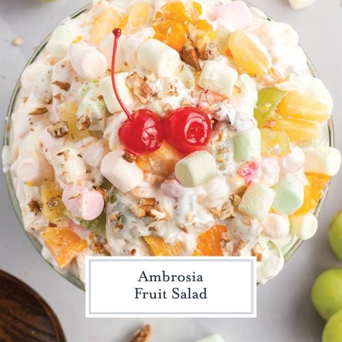BEST Ambrosia Fruit Salad - Savory Experiments