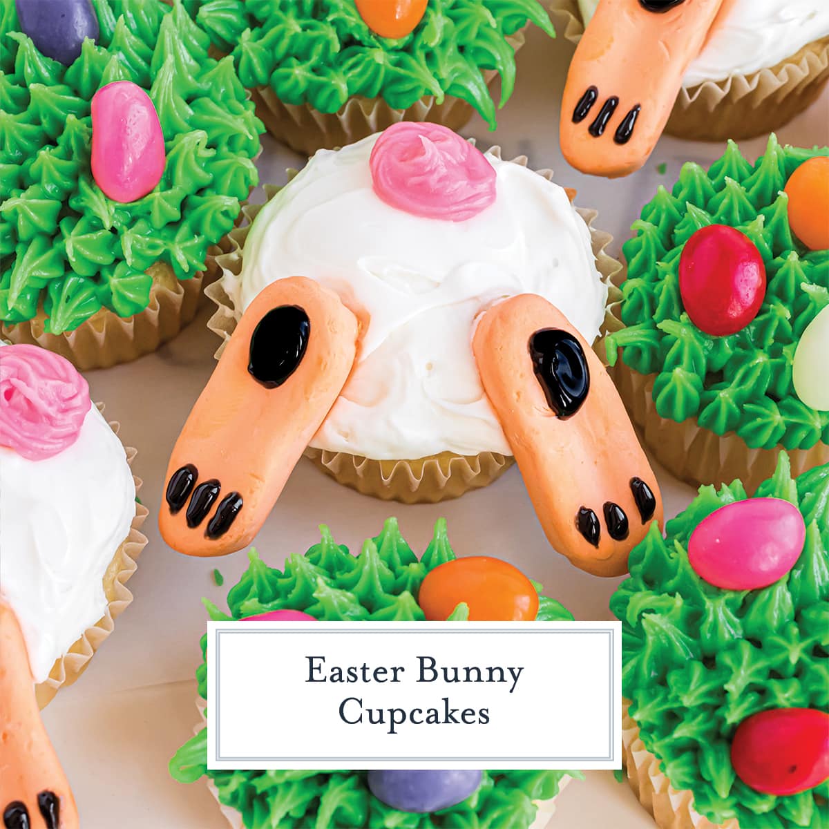 Bunny Butt Cupcakes The Cutest Easter Cupcake Ever