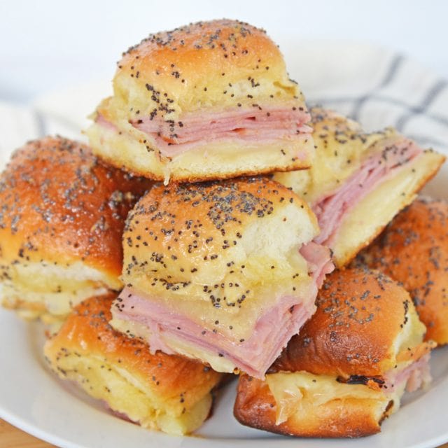 Hawaiian Ham and Cheese Sliders - Savory Experiments