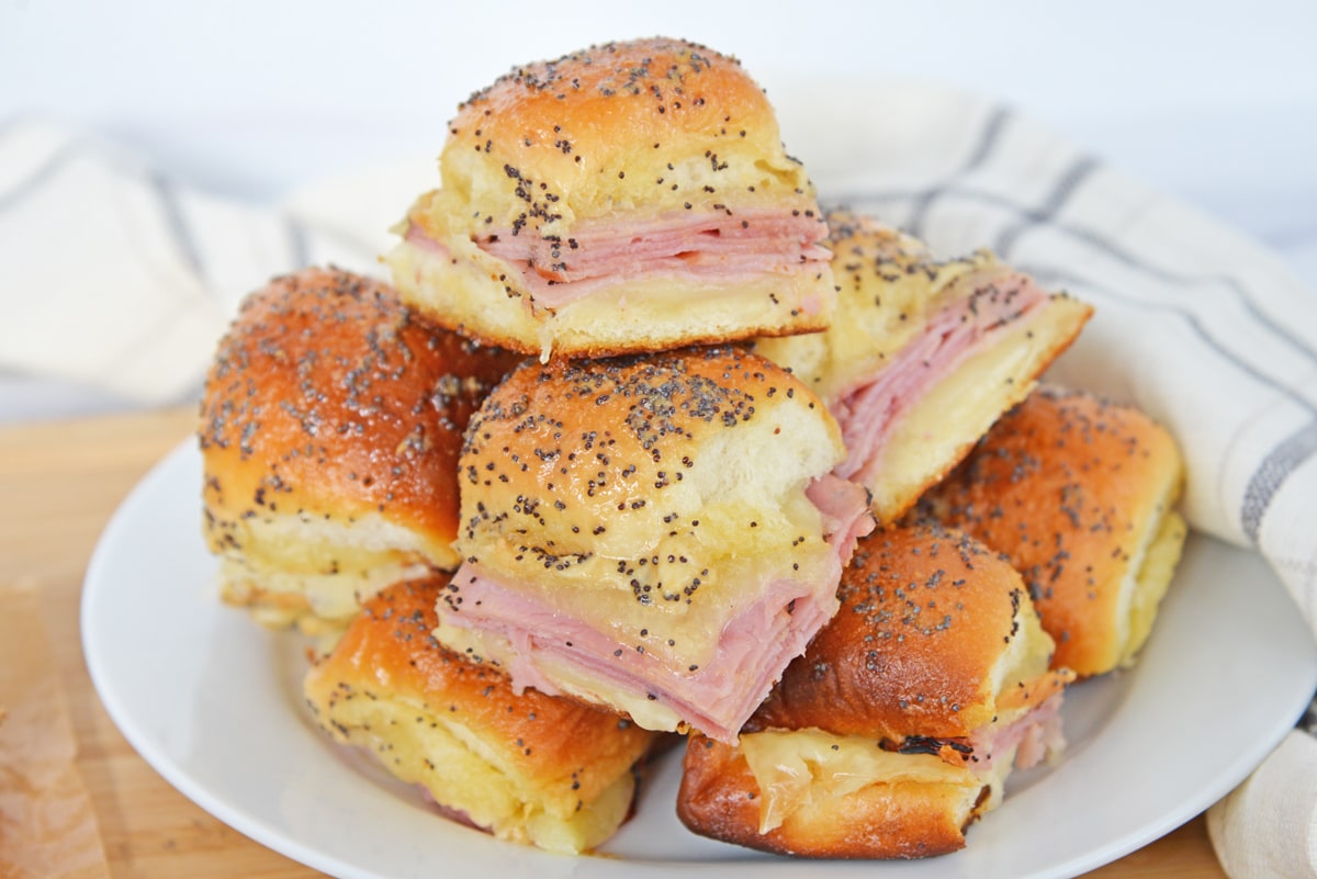 The Best Ham and Cheese Sliders (+VIDEO) - The Girl Who Ate Everything