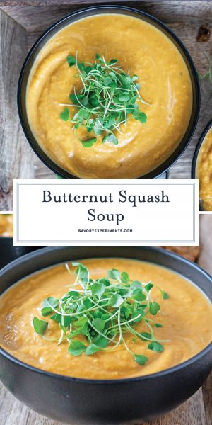 Butternut Squash Soup Recipe - Savory Experiments