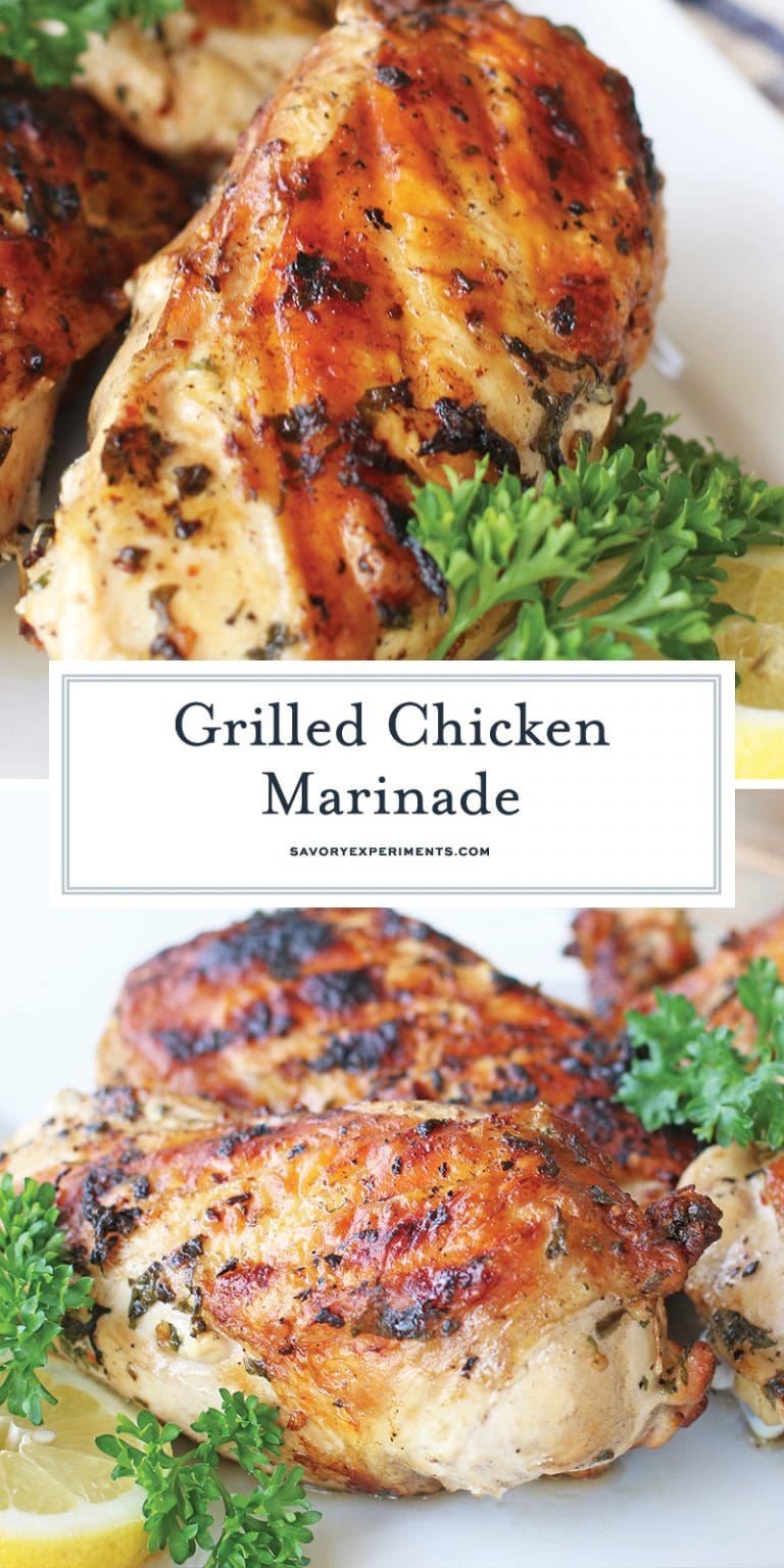 BEST Chicken Marinade (Makes the Juiciest Grilled Chicken Ever!)