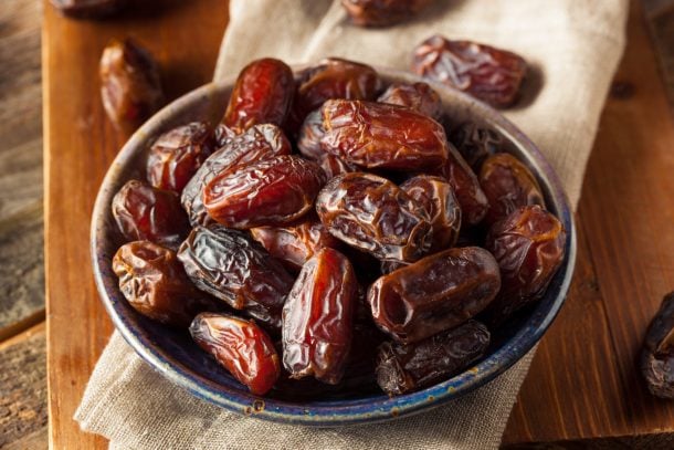 Bacon Wrapped Dates - Stuffed Dates with Blue Cheese and Honey