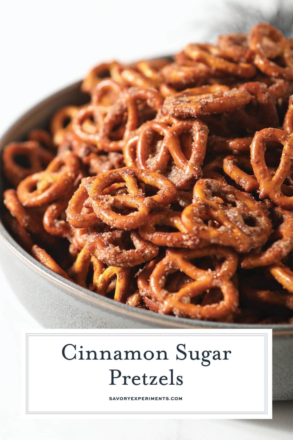 EASY Cinnamon Sugar Pretzels- Sweet, Salty & Ready in 45 Minutes!